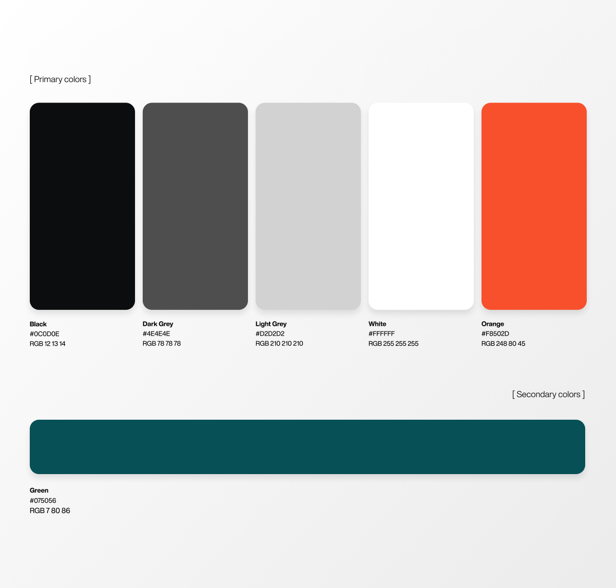 Graphic depicting a color palette of Stone Brown, Dark Navy, Beige, and Cream White along with corresponding hex color codes.